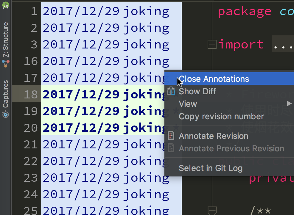 LineNumber&Annotations